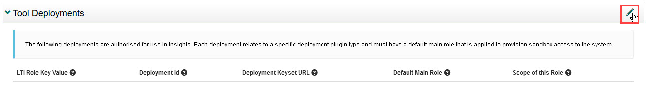 Authorise tool deployments