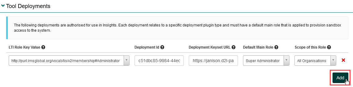 Authorise tool deployments (4)