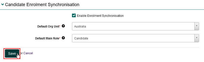 Enable synchronisation of candidate enrolments (3)