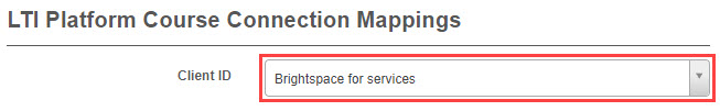 Map required courses