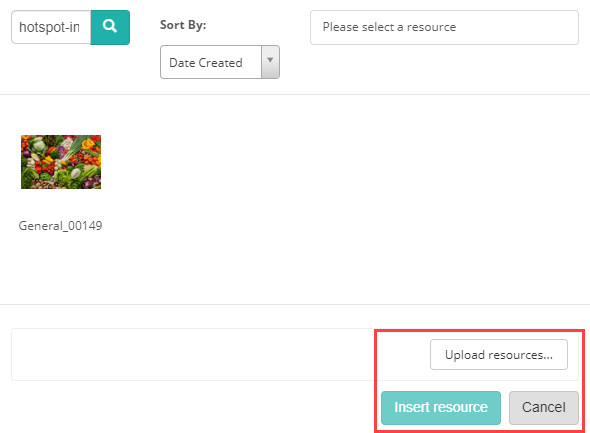 Resources manager