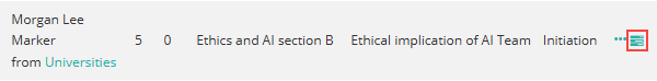 Work allocation screen
