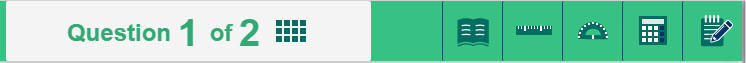 Stationery tools displayed at the top of the Test Player