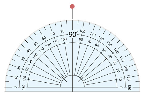 Protractor tool in the Test Player