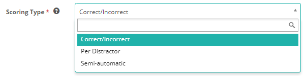 Scoring type