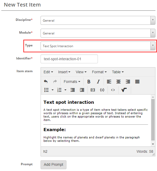 Create text spot interaction (3)