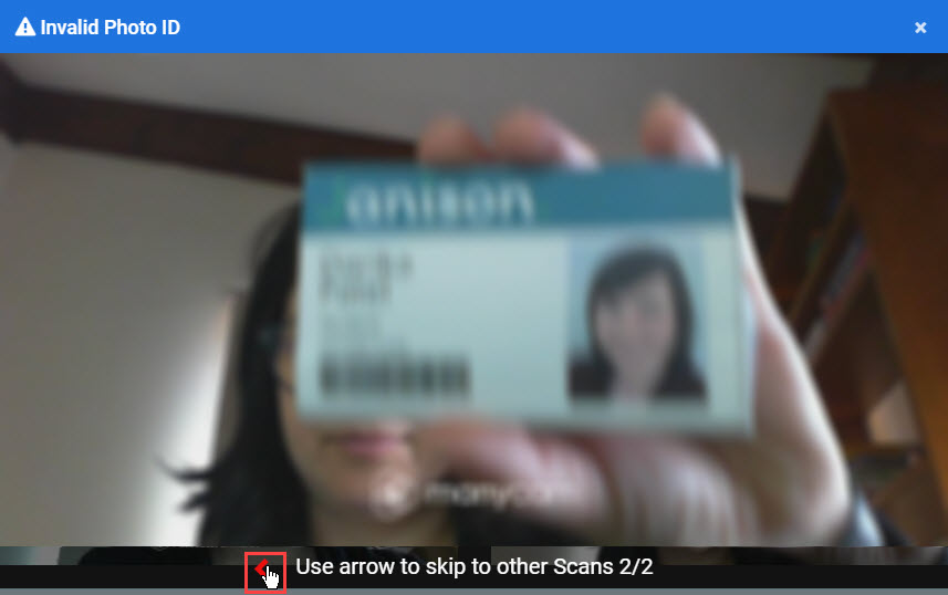 Skip arrows in expanded view