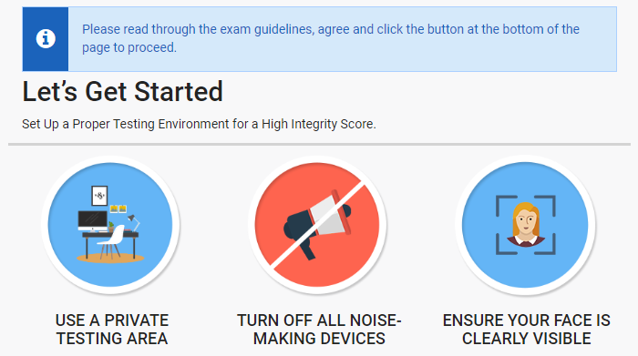 Instructions for setting up a proper testing environment