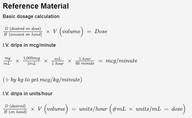 Reference material screen