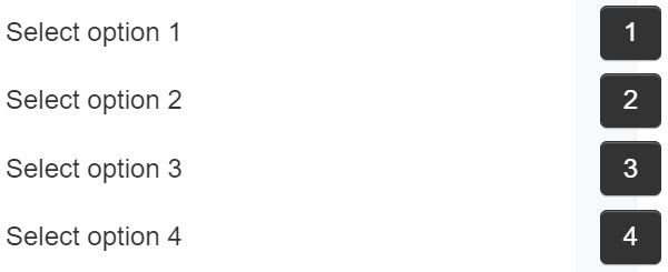 Multiple-choice question with answer options